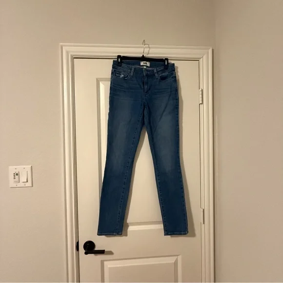 PAIGE SKYLINE SKINNY JEANS SIZE 27 - Picture 1 of 4